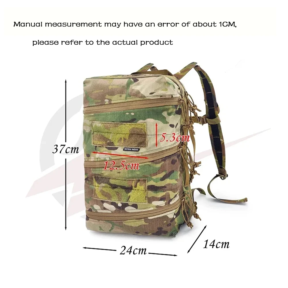 Outdoor SS Style DELTA Bag Tactical Compact Assault Medical Bag Commuter Backpack