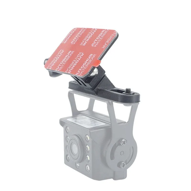 تركيب كاميرا الشاحنة، دعامة لاصقة بزاوية قابلة للتعديل، دعامة تثبيت الكاميرا الأمامية، قاعدة لاصقة على الوجهين