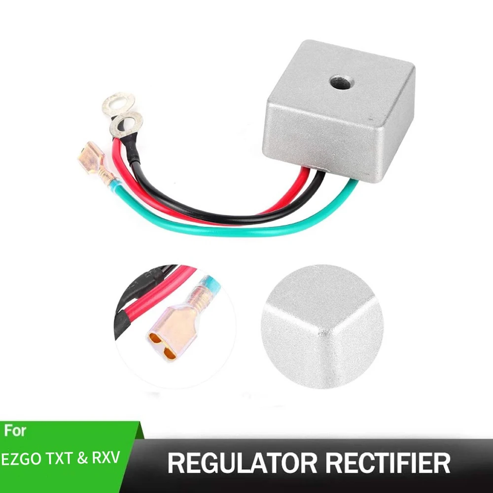 

27739-G01 Motorcycle Voltage Regulator Rectifier for EZGO TXT & RXV 1994-up Gas Golf Cart Club Car Columbia/ParCar 1982-1994