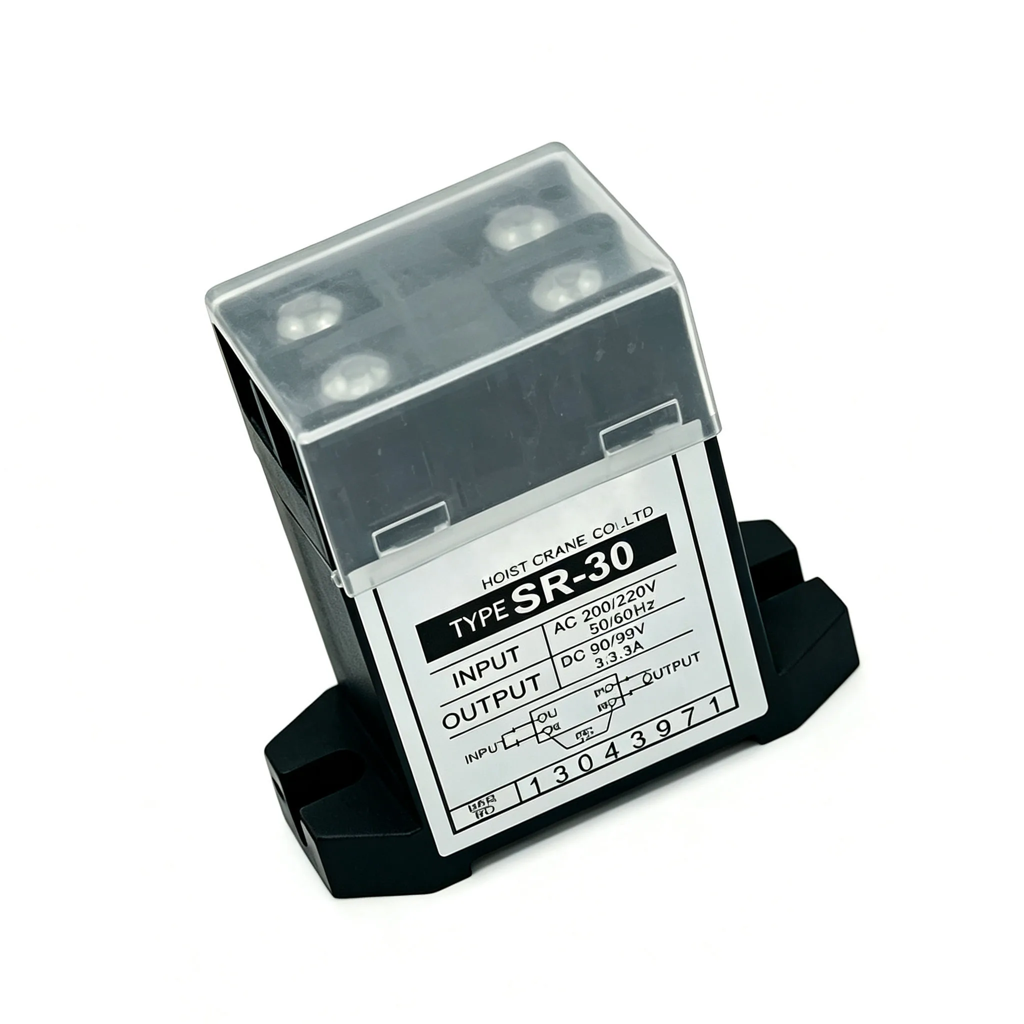 SR-30 Brake Rectifier Module AC200~220V to DC90~99V 3/3.3A Electric Hoist Motor Brake Rectifier