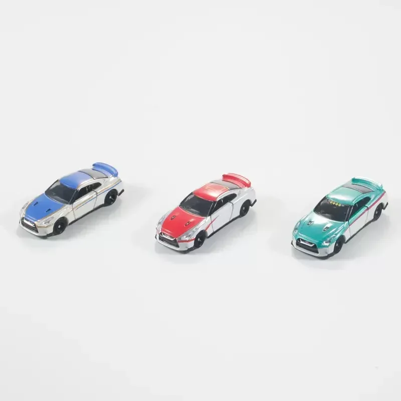 Original Takara Tomy Tomica Car Nissan GTR Shinkansen Metamorphic Robotics Boys Toys Scale 1/62 Diecast Alloy Model Vehicle Gift