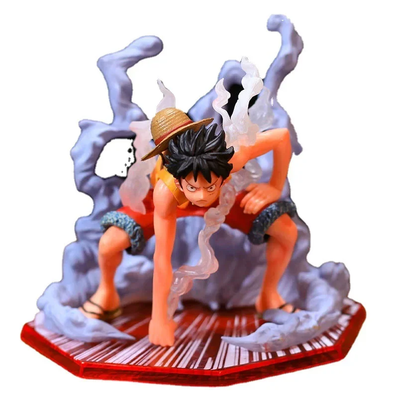 Nieuwe Een Stuk Anime Figuur Luffy Gear 2 Speelgoed Figuras Action Figuras 12 Cm Manga Beeldje Pvc Collection Model Pop gift Kinderen Speelgoed