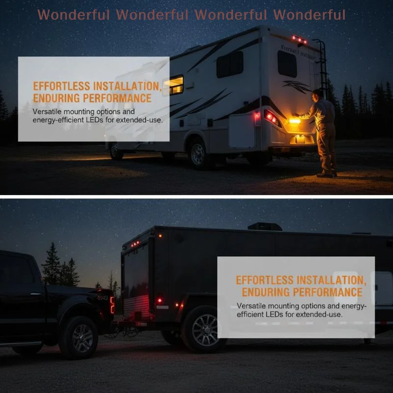 6LED Waterproof Flashing Light High-brightness Strobe for Vehicle Emergency Warning