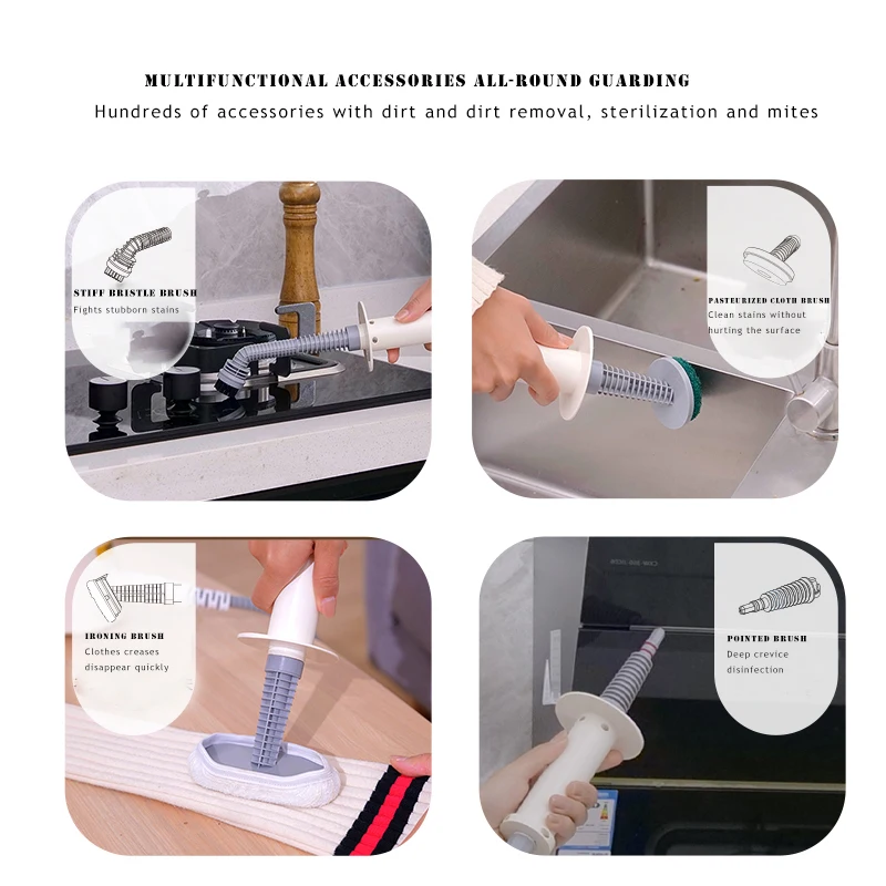 แบบพกพาไฟฟ้าไอน้ำทำความสะอาดมือถือสูงอุณหภูมิความดันเครื่องซักผ้าเครื่องดูดฝุ่น