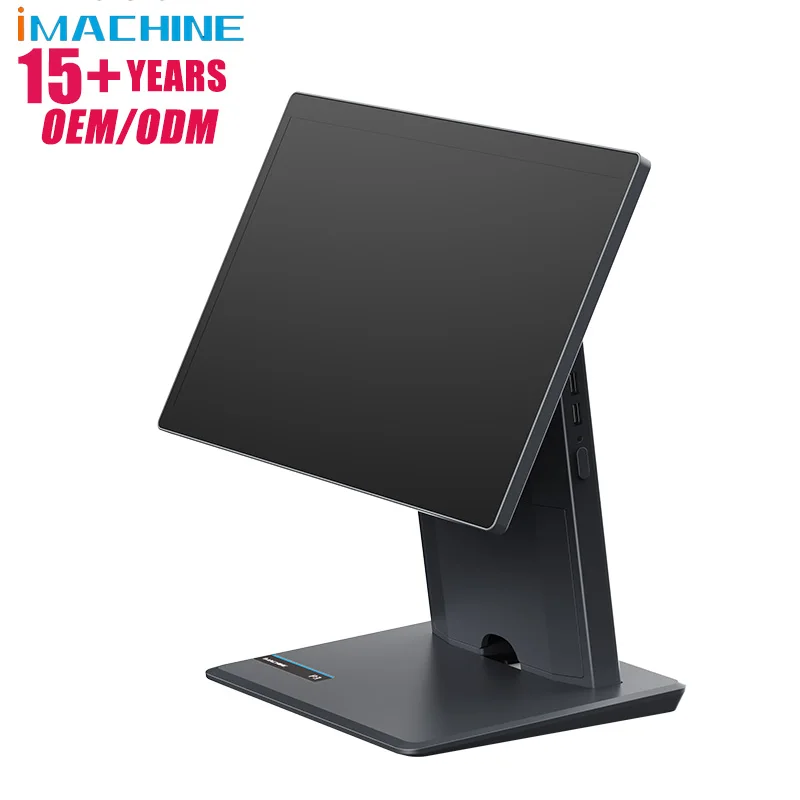 

15.6 Inch All-in-One Dual Touch Screen Cash Register POS Terminal Machine for Supermarket Restaurant Coffee Shop Business Use