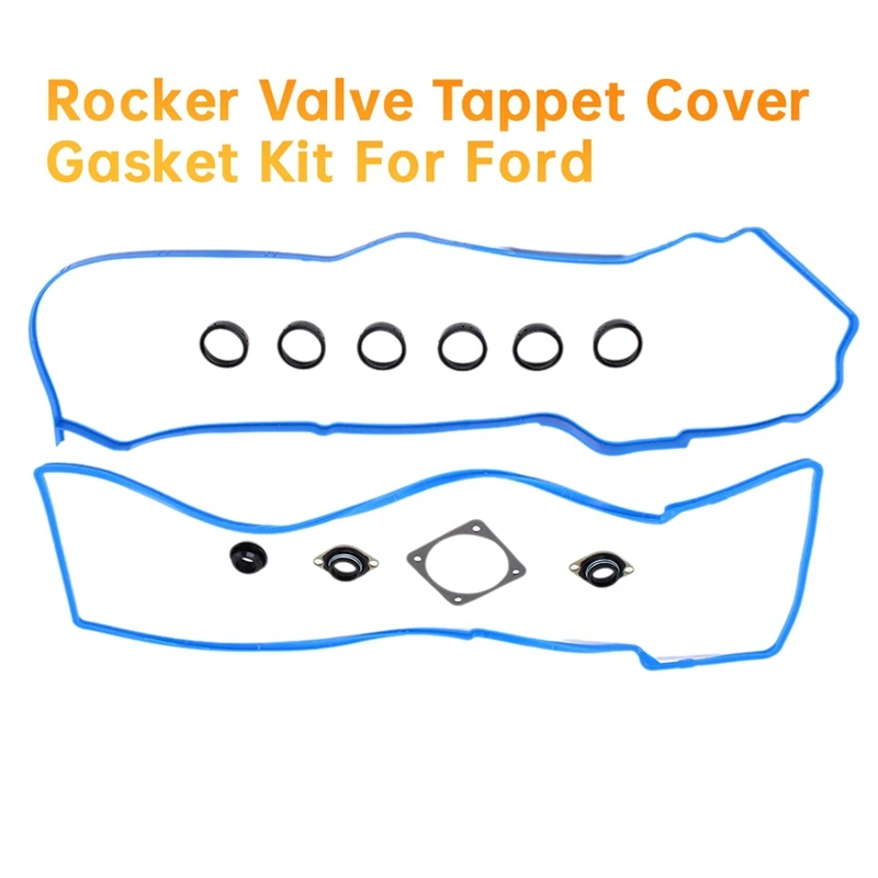 Car Rocker Valve Tappet Cover Gasket Kit for Falcon FG 6cyl XR6 & Turbo Barra Rocker Valve Cover Gasket Kit