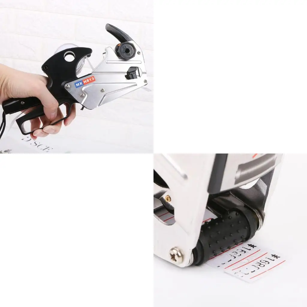 MX-H813 A-line 8 Digits Price Tag Labeler Labeller Label Paper For Retail St
