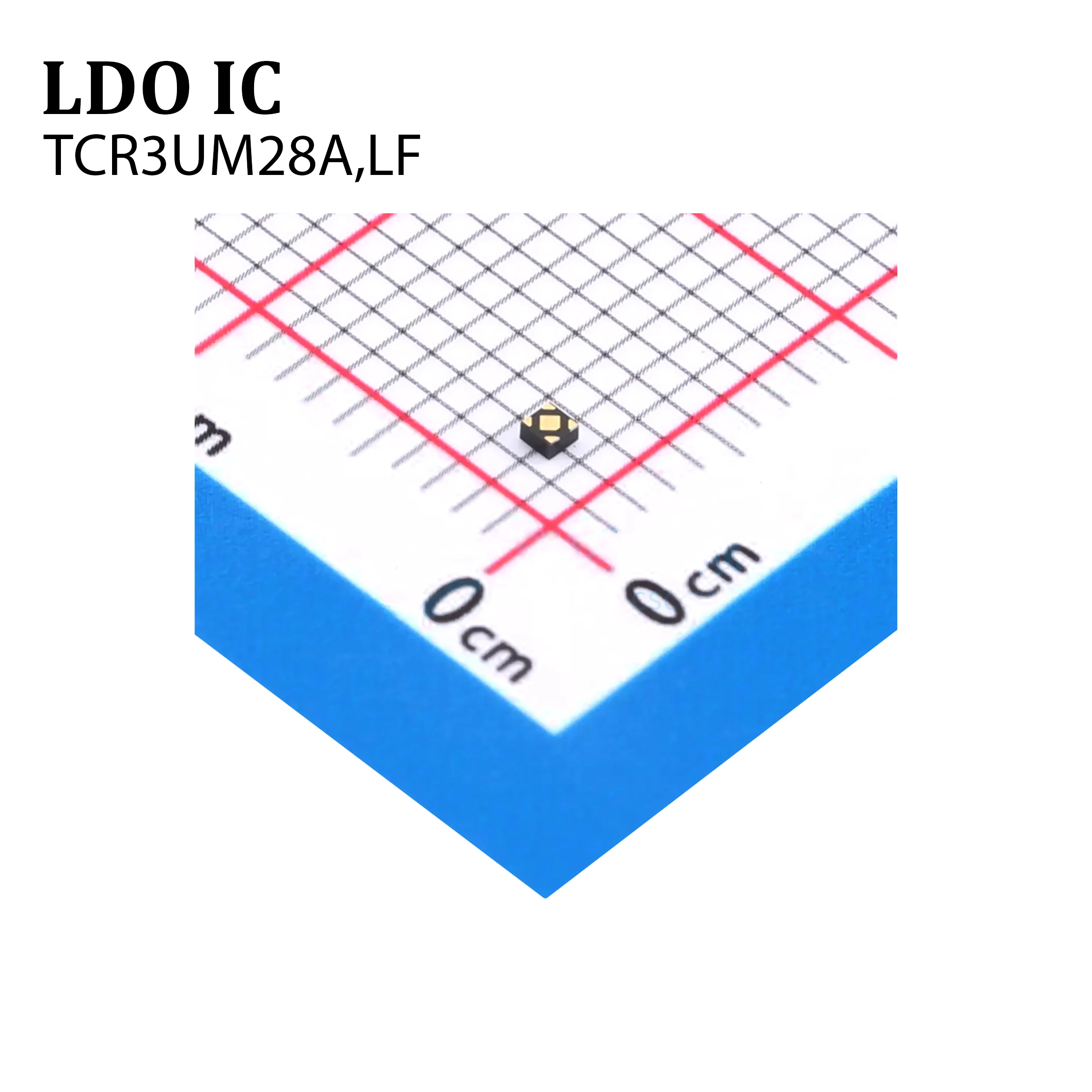 20 قطعة TCR3UM28A,LF DFN-4(1x1) جديدة ومبتكرة TCR3UM185A,LF التفريغ التلقائي LDO IC في المخزون #2