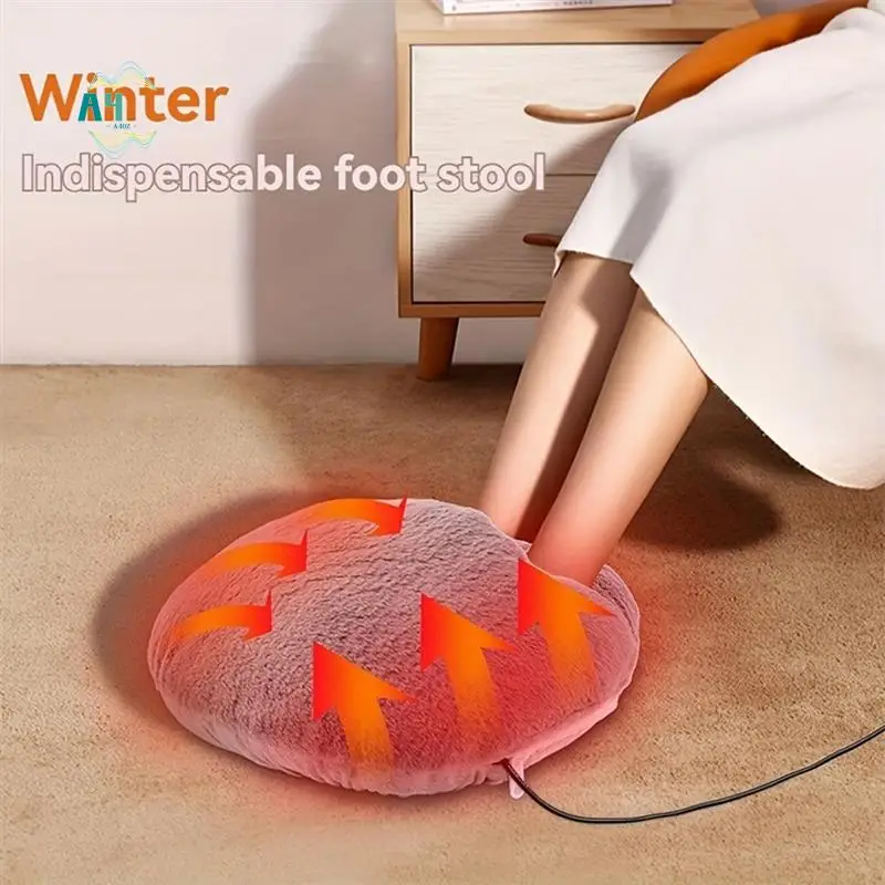 Calentador de pies eléctrico A40Z-USB, calefacción de temperatura constante, plumón de ganso suave, Ideal para comodidad en el dormitorio en invierno