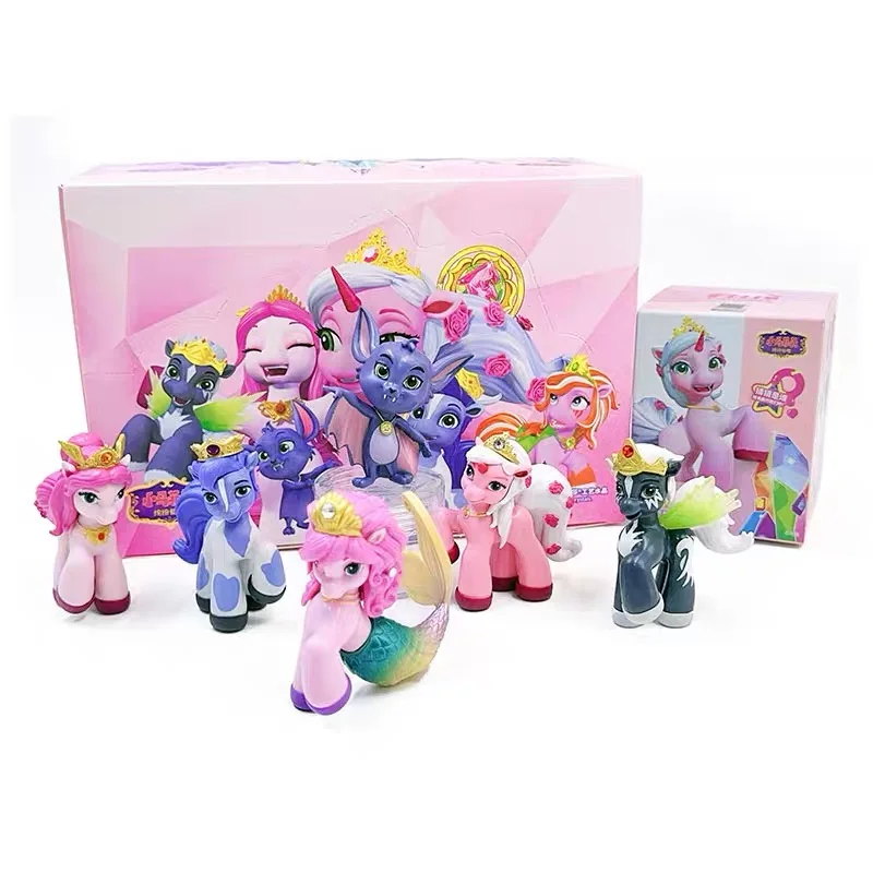 

Filly Cuties Magic Crystal Series Blind Box Anime Cartoon Cute Doll Toy Action Figures Model Ornaments Kids Birthday Gift Toys