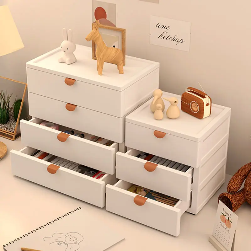 Creative Desktop Storage Box, Multi-layer Drawer Rack, Office Student Dormitory Artifact on The Desk Desktop Organizer