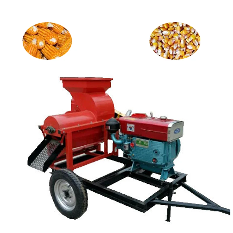 

Small Farm Machinery Corn Kernel Removing Machine Industrial Double Roller Corn Thresher Maize Sheller