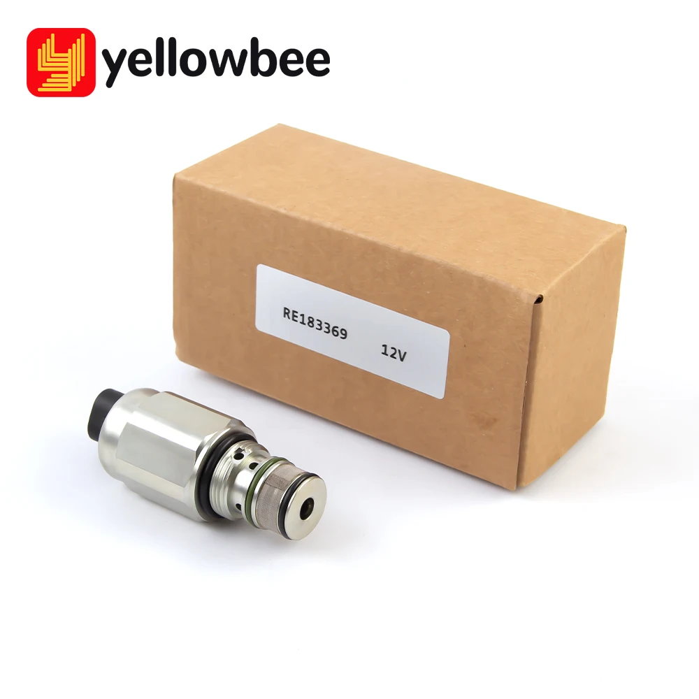 

Hydraulic Pump Solenoid Valve RE183369 27716-654 44050 for John Deer 5055E 5065E 5075E 5080R 5085E 5090M