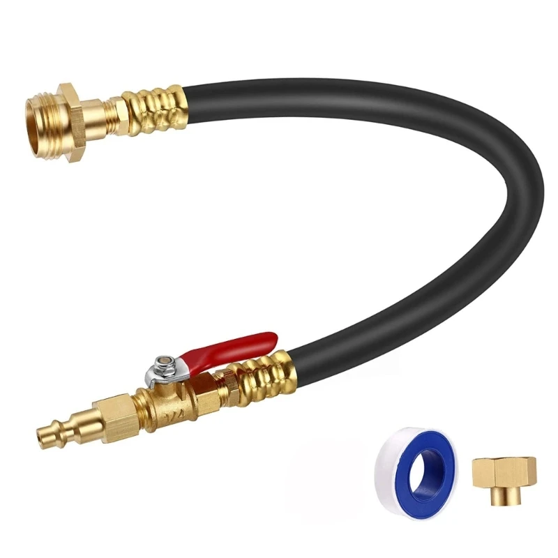 Conjunto mangueira com inverno para carro recreativo desligado para trailer viagem