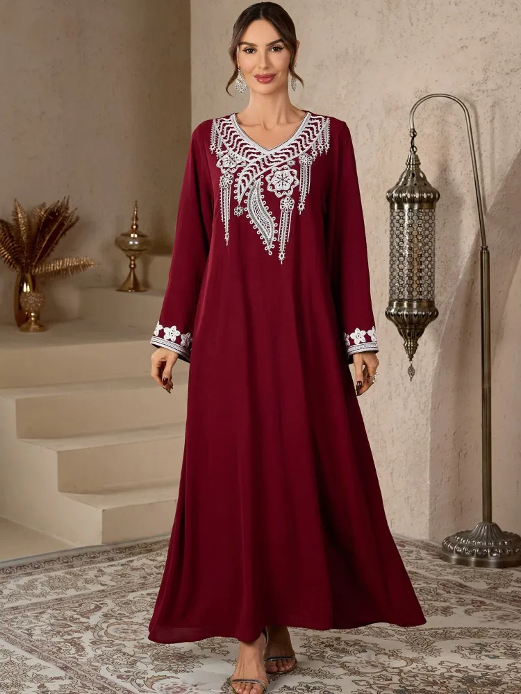 ชุดเดรสแอฟริกันสำหรับผู้หญิง ผ้าโพลีเอสเตอร์อย่างดี แฟชั่นมุสลิม อาบายา แดชิกิ โรบ คาฟตัน ชุดเดรสยาวแบบแม็กซี่ สไตล์ตุรกี แอฟริกา 2026 ใหม่