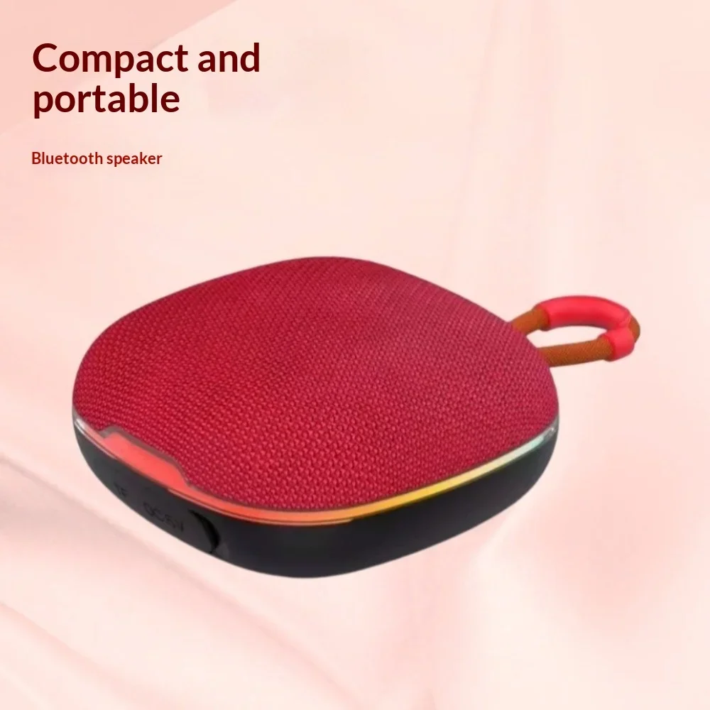 High Power Stereo Bluetooth Speaker Portable Large Volume Wireless Subwoofer RGB Dynamic Light Support TF FM Outdoor Gathering A