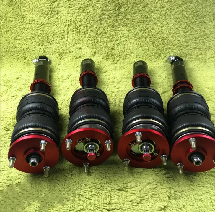 لسيارات BMW 5 Series E60 2WD (2004 ~ 2010) / دعامة هوائية للسيارة / طقم تعليق هوائي / مجموعة زنبرك هوائي كويلوفر #4