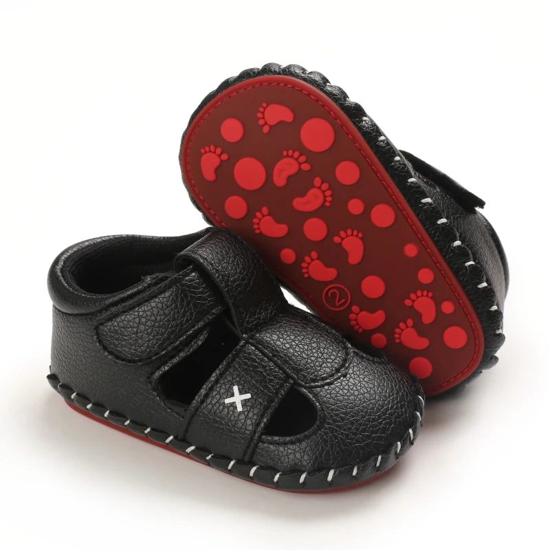 Summer Baby Sandals Rubber Soled anti Slip Outdoor Walking Shoes Lightweight First Walking Shoes For Babies Aged 0-18 Months