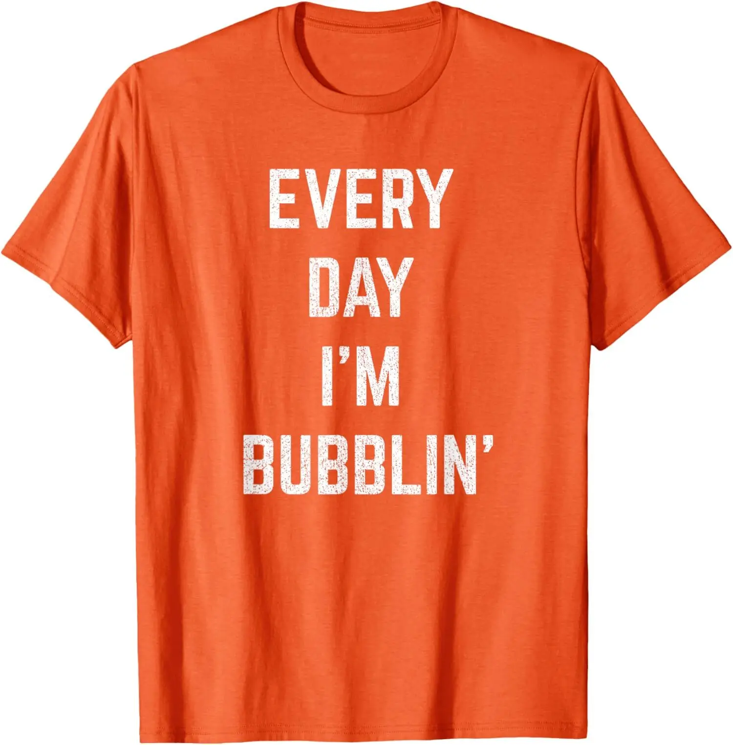 Jeden Tag bin ich Bubblin Bubbles Clown für lustiges T-Shirt Frau Mann Sommer Mode lässig Baumwolle Grafik T-Shirts Streetwear T-Shirt