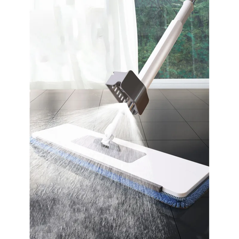 

Joybos Spray Floor Mop with Reusable Microfiber Pads 360 Degree Handle Mop for Home Kitchen Laminate Wood Ceramic Tiles Floor