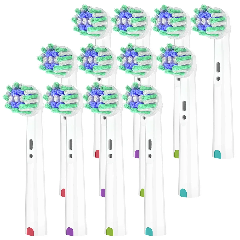 

Насадки для зубных щеток Cross Action, совместимые с электрической зубной щеткой Oral B, сменная насадка для щетки для OralB 1000 100, 1500 500 300