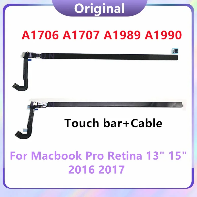 Macbook pro用ケーブル付きタッチバー、記念品15インチ、a1989、a1706、821-00681-04、a1990、a1707、821-00480-04