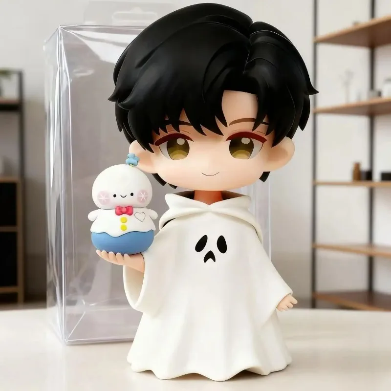 Amour et espace profonde Sylus Xavier Cosplay Anime Q Versions figurine fantôme Kits de Garage dessin animé ornement de bureau cadeau d'halloween