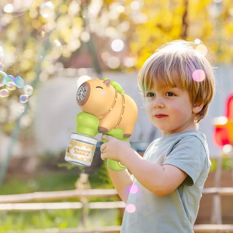 Bubble Blower Wand Bubble Maker Wand Handheld Easy-to-Use Handheld Bubble Machine For Parks Beaches Backyards