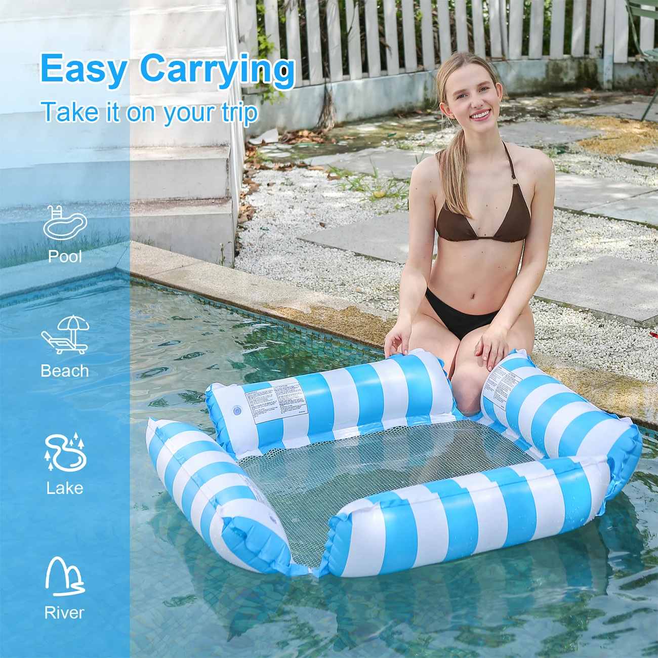 Inflatble Pool Floats ,Beach chair for Adult