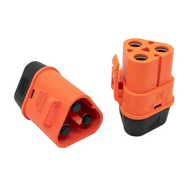 QS8T Connector with Locking Buckle for ESC Controller High Current Signal 3 Pin Three Wire Terminal Male Female Adapter Plug