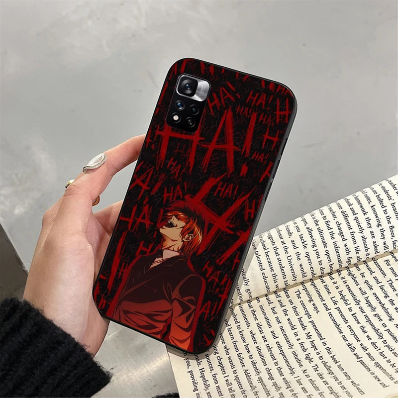 Death Note Anime Phone Case For Xiaomi Redmi note 13 12 Pro 11S 11 10 Pro 10S 12S Redmi 10 9C 13C 12