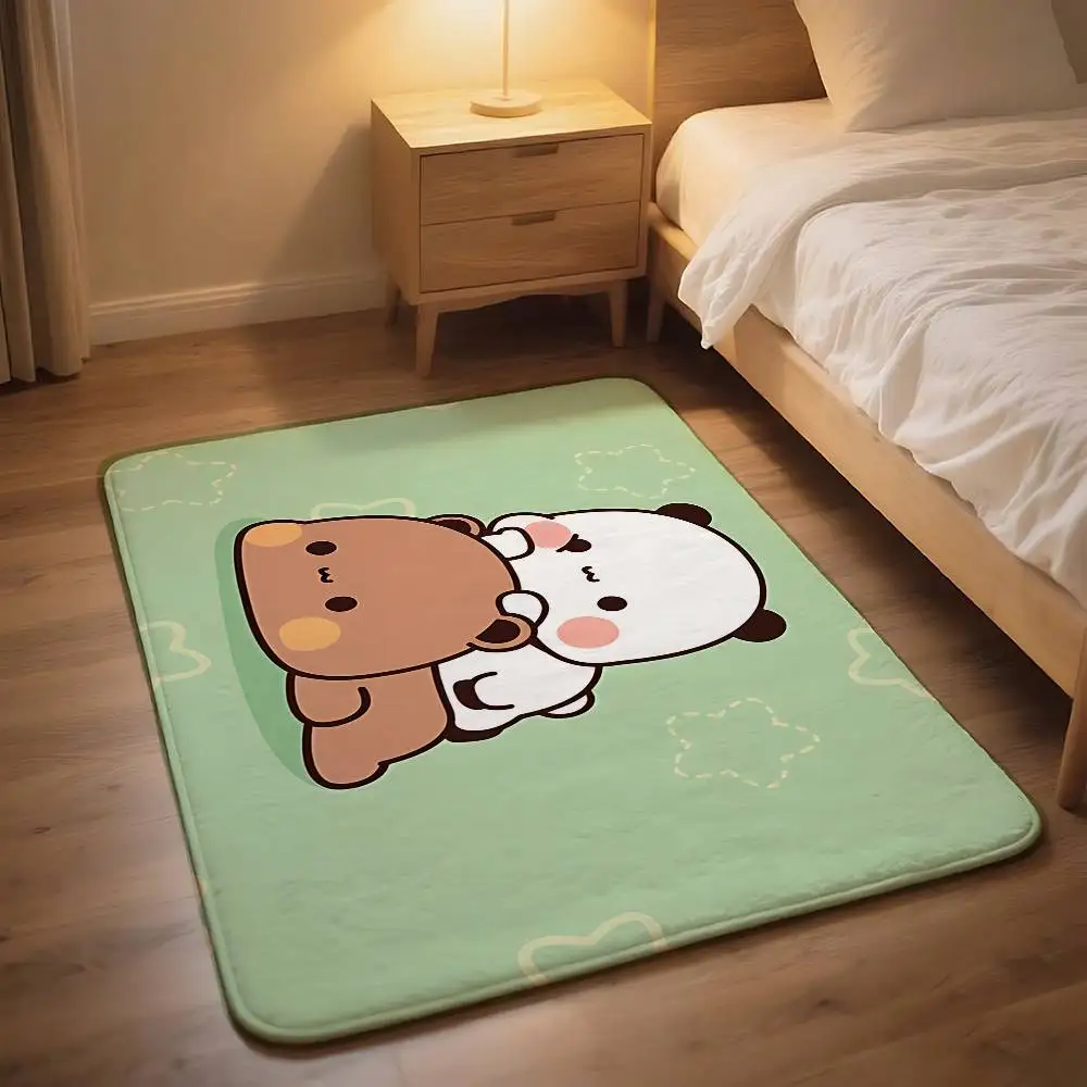 Kawaii Yier And Bubus Carpet Bathroom Anti-slip Mat Door Mat Home Decoration Mat Entrance Door Mat Scratch-resistant Door Mat