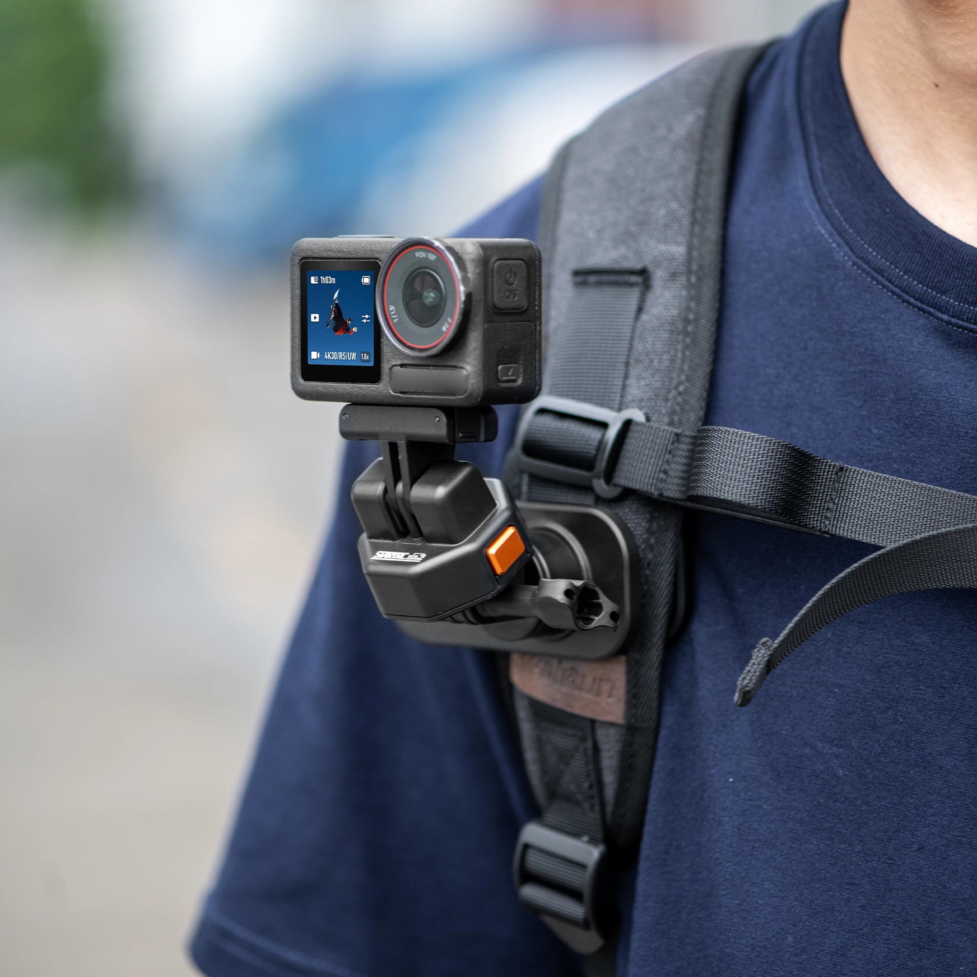 STARTRC Magnetische Halterung für DJI Osmo Action 6 Nano Kamera Zubehör Schnellverschluss-Erweiterungsadapter-Basis