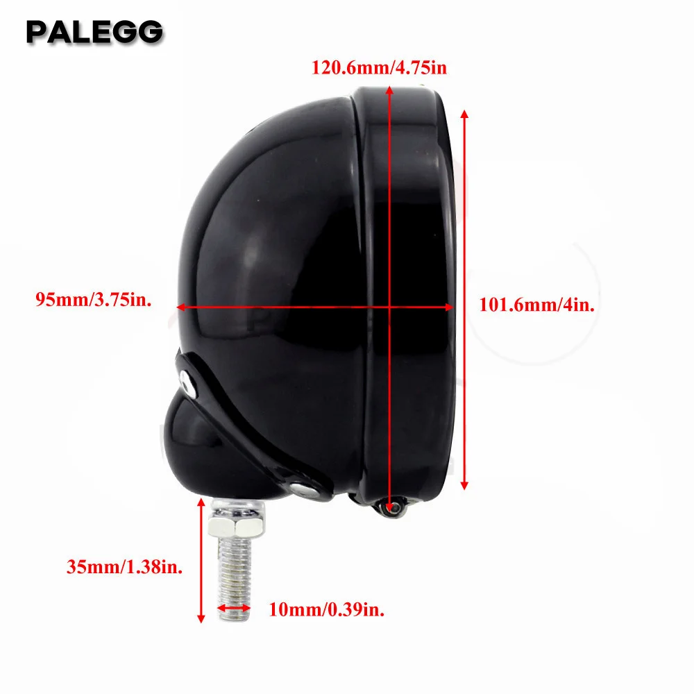 4.5 inch Housing Bracket Mounting Ring Bucket for 4.5 inch Auxiliary Spot Fog Passing Light Electra Glide