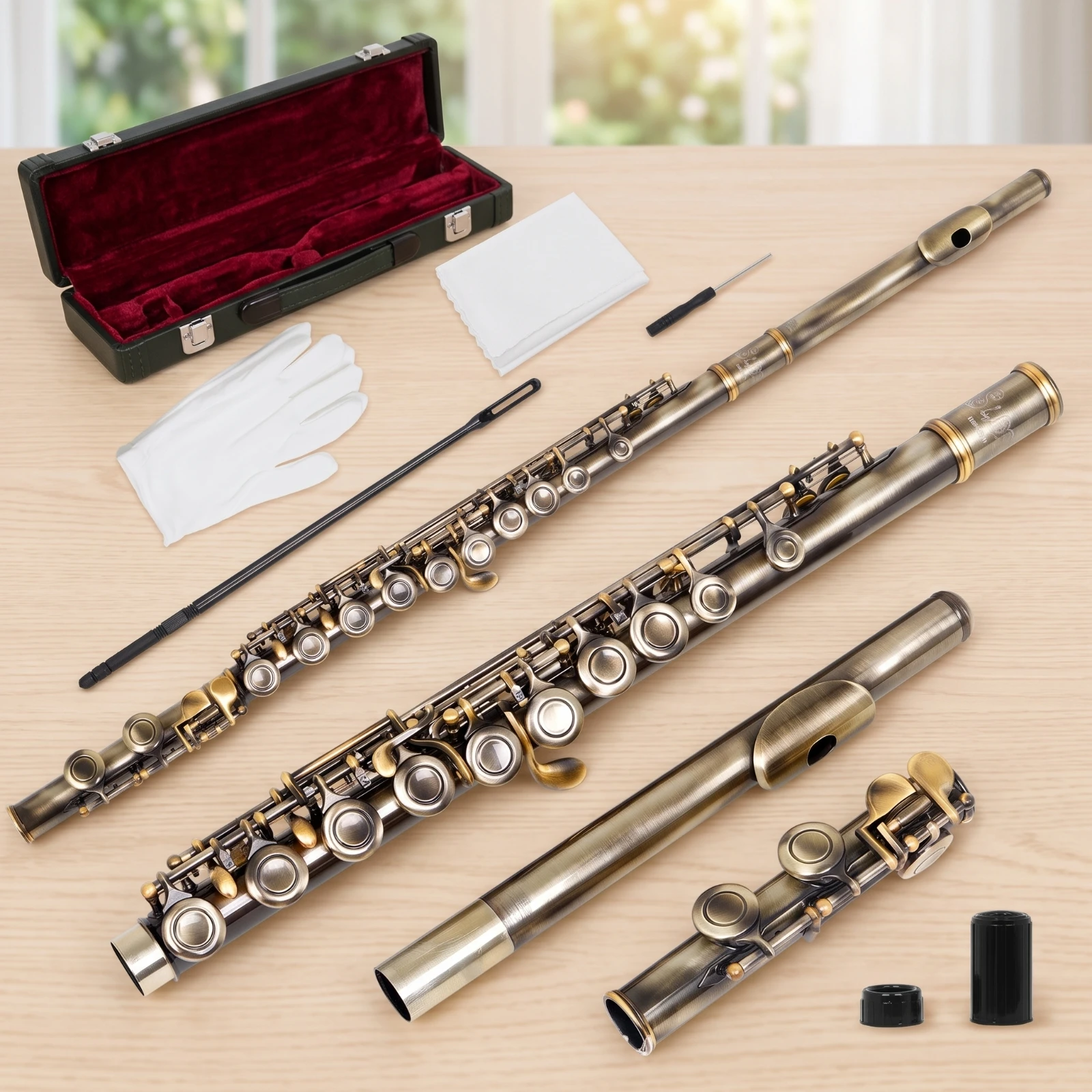 Flûte en Do à embouchure droit - Musical Instrument Long avis et prix