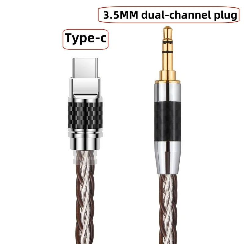 

3.5MM AUX audio cable TYPE-C conversion 3.5MM plug headphone/stereo/tablet/car/speaker/mobile phone conversion plug