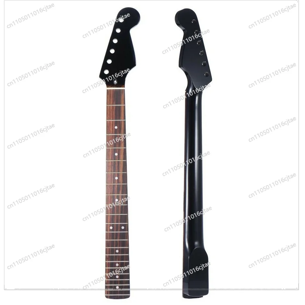 pour-[noir-muet]-manche-de-guitare-electrique-22-broches-manche-en-erable-touche-en-palissandre