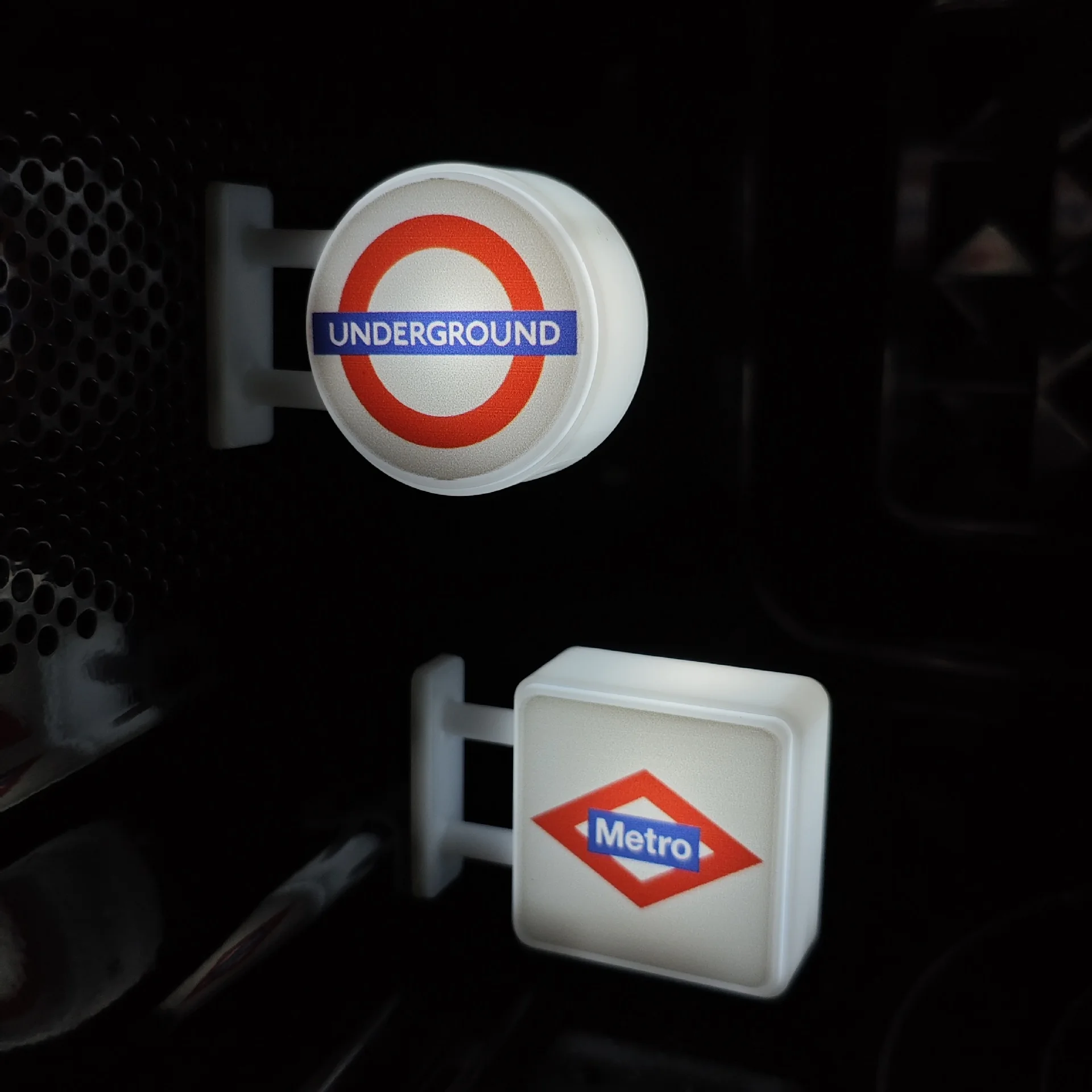 مغناطيس الثلاجة محطة مترو الانفاق العالمية لوحة إضاءة ثلاثية الأبعاد شعبية لندن مدريد ميلان مترو تحت الأرض باعث ضوء شعار ديكور المنزل #5