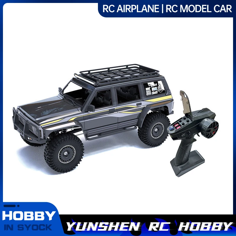 Yikong Yk4107 Pro 1/10 Brushless Remote Control Rc Four-Wheel Drive Off-Road Climbing Vehicle Dual Speed Differential Lock