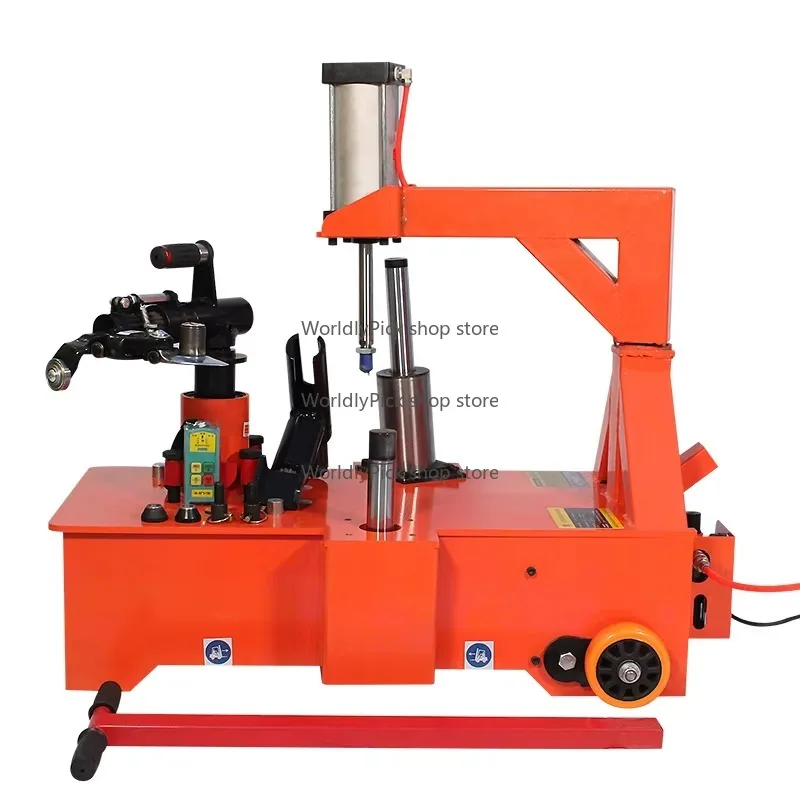 Heavy Portable Automatic Truck Electric Three Cylinder Threading Machine R17.5-19.5 R22.5 Tire Changer