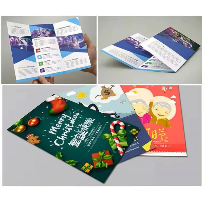 

Custom 1000PCs a lot A4 flyer printing high quality cheap price advertising flyers manual/journal/magazine/catalogue/brochure/L