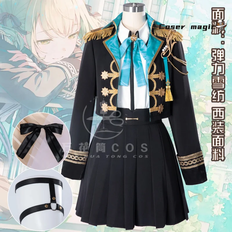 كوزر لعبة مشروع Sekai Shiraishi An Azusawa Kohane تأثيري حلي موحدة حفلة الهالوين للنساء الرجال كرنفال الدعائم