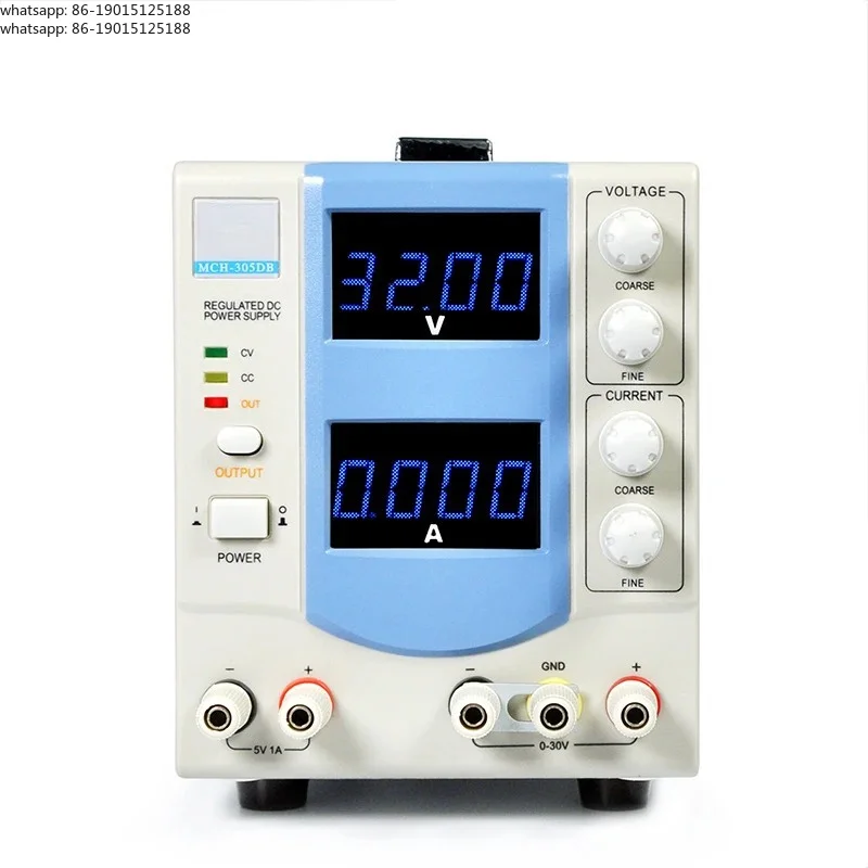 Adjustable DC stabilized voltage meter Maintenance power meter Test ammeter instrument signal