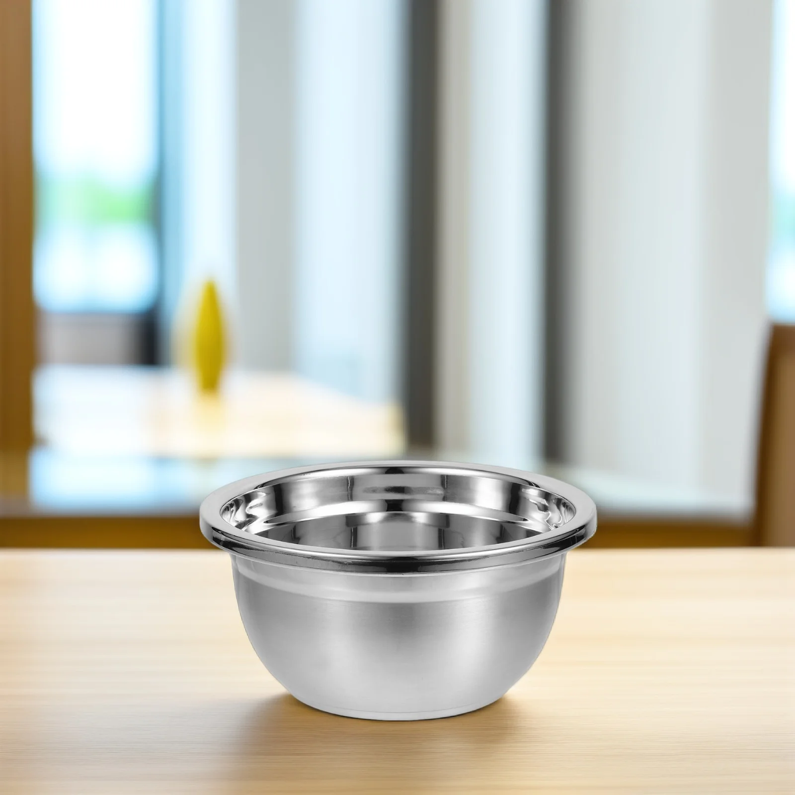 

Stainless Steel Vegetable Basin Fruit Washing Dish Kitchen Small Overmount Single Bowl Daily Use Large Capacity Rice Wash Basin