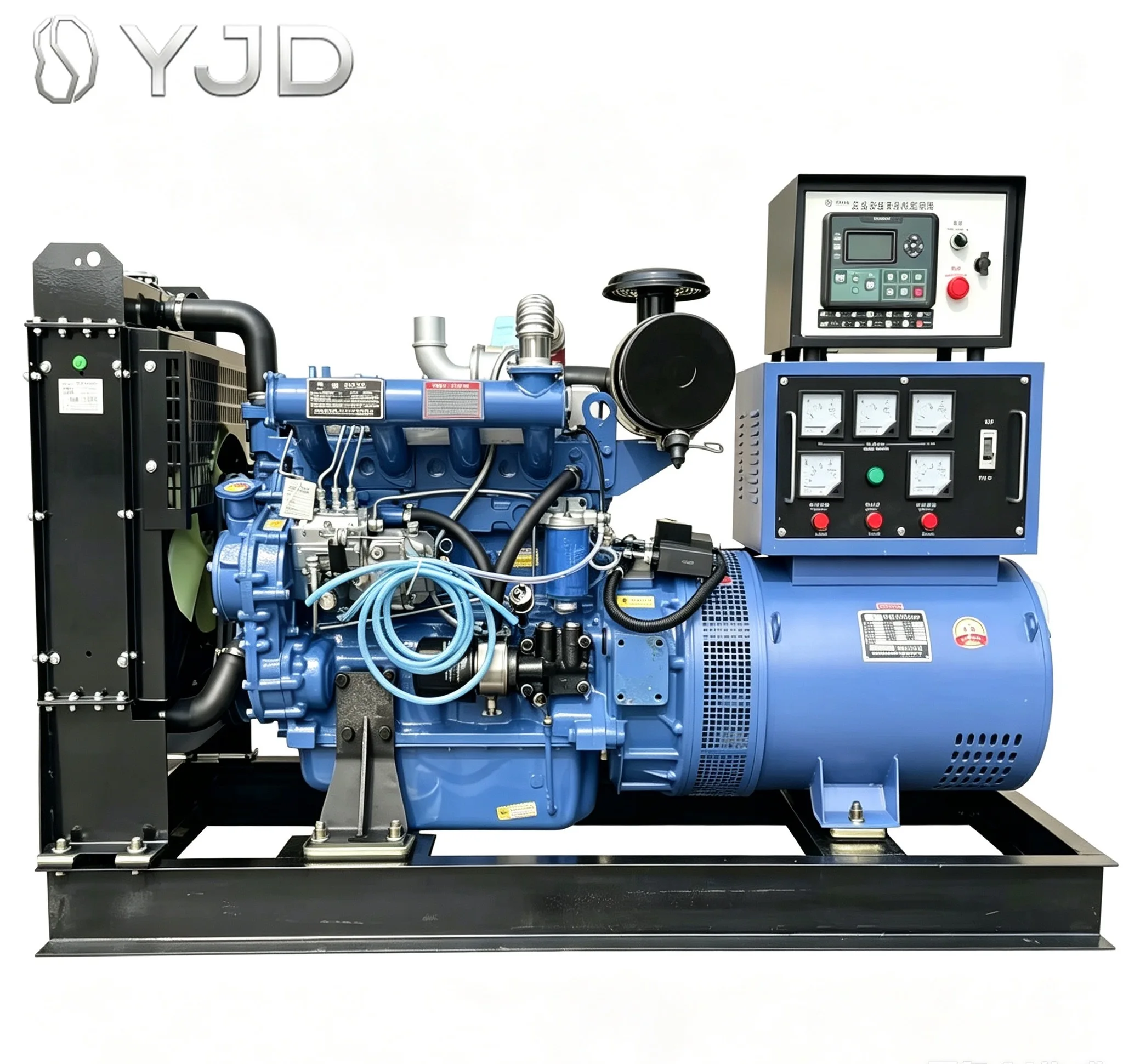 Weif-ang Engine R4108ZD 50KW 62KVA Open/Trailer Type Diesel Generator Set 50/60HZ 110V/220V/380V Water Cooled 24V DC Start  ATS