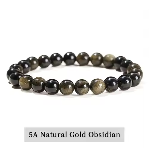 JD Natural Stone Beads Bracelet Amethyst Tiger Eye Crystal Quartz Agate Gem Beads Bangles Women Men Reiki Healling Jewelry Gift - Image 27
