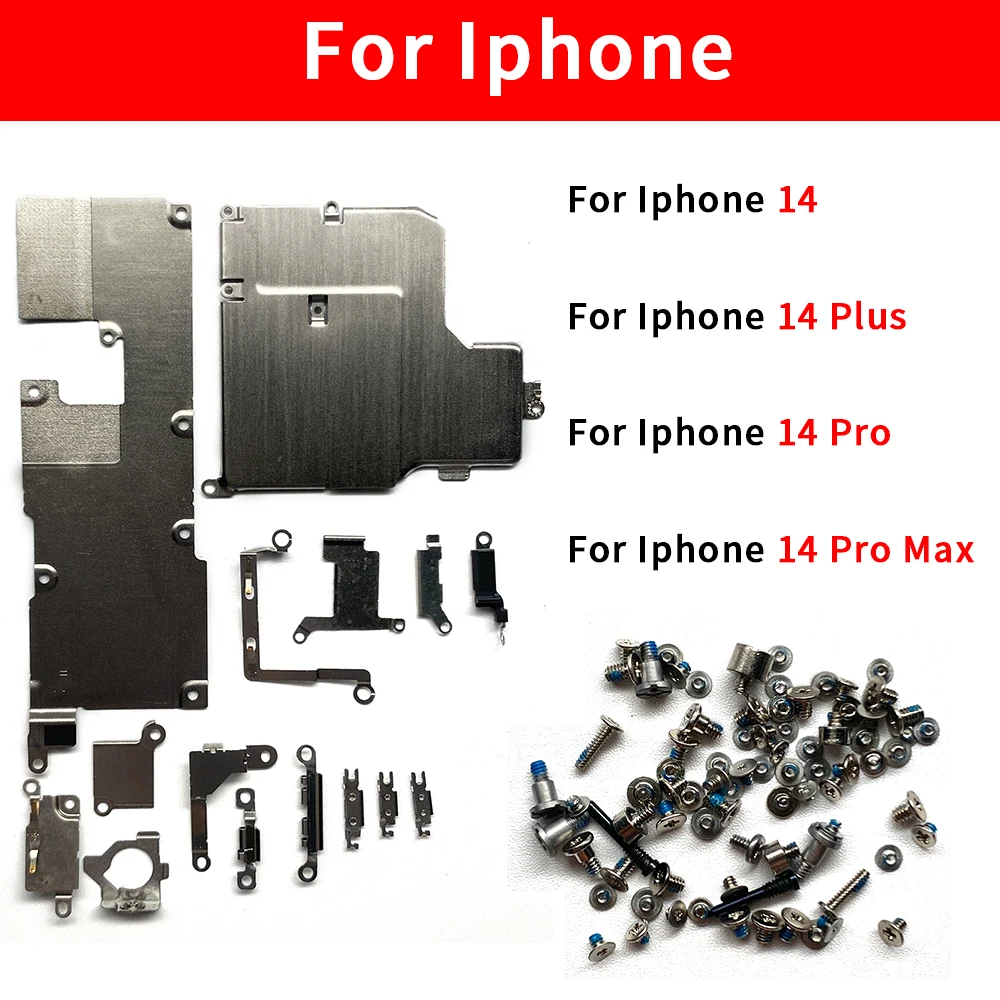 

Great For Iphone 11 12 13 14 Pro Max Mini 14 Plus internal full set of iron sheets and full set of fixing screws
