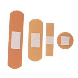 Vendaje impermeable para bebé, adhesivo transpirable, yeso, rayas para heridas, hemostasia, Banda adhesiva, primeros auxilios, 100 unidades por lote
