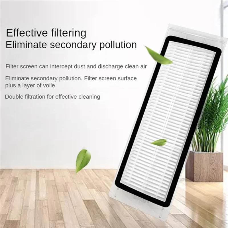 ABGU para S5 Max S50 S55 S5 T7Pro T6 piezas de Robot aspirador puro cepillo principal Cepillo Lateral cepillo de limpieza de filtro Hepa