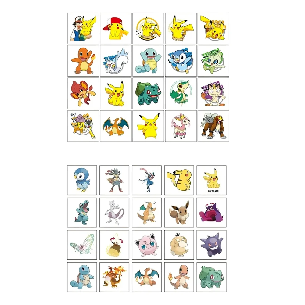 20 Stück Pikachu-Aufkleber Cartoon-Sticker Spielzeug Wasserfeste Geburtstagsgeschenke DIY Journal-Dekoration Belohnungs-Aufkleber